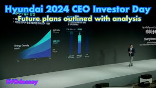 My take on Hyundai Motors 2024 Investor Day announcements