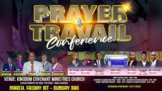 Minister Joe Gichira ministering at PRAYER AND TRAVAIL CONFRENCE 2024