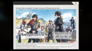 Another Eden Global 3.3.110 Another Eden x CotC Octopath Traveler! FREE Cyrus Partitio Tithi & MORE!