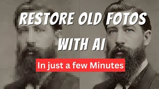 Restore old fotos with AI