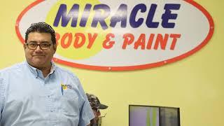 Juan DLG collision repair 5-star review for Miracle Body and Paint.