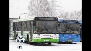 Поездка на автобусе ЛиАЗ-5292.22 № 041012 Маршрут № 625 Москва