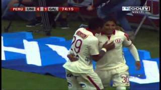 Raúl Ruidíaz Pica Penal en el Universitario 5 José Gálvez 1 2013