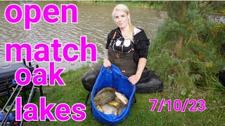 open fishing match at the Oak lakes with MatchTex