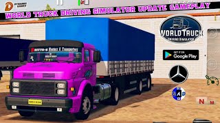 WORLD TRUCK DRIVING SIMULATOR-update(New location & new Mercedes 1934 truck-Gameplay Android)