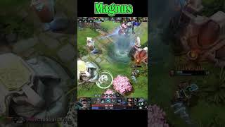 Magnus is Broken🔥Instant 2902 Golds in 30 Second #dota2 #shorts #Rampage