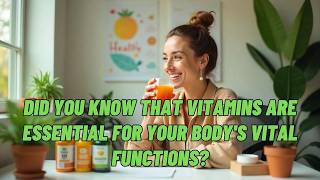 WITHOUT VITAMINS, THE BODY LOSES IMPORTANT FUNCTIONS!