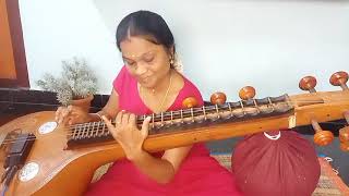 Oho Megam Vandhadho with Theme | Mounaragam | Ilaiyaraaja | Veena Cover