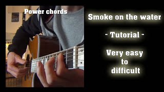 SMOKE ON THE WATER TUTORIAL