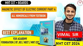 Class 12 | Physics | Chap 10 | Lecture 4 | Magnetic Effect of Electric Current Numericals |  MHTCET