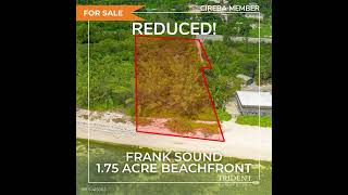 Cayman Islands Property For Sale | Beachfront - 1.75A Frank Sound #caymanislands #grandcayman