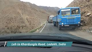 Leh Kardungla Road Extreme Corner Pass