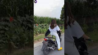 She Tried to Fit a Watermelon in Her Scooter!😂