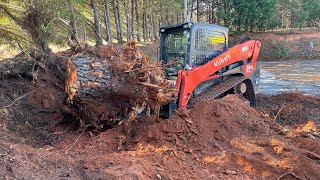 Removing Huge Stumps !!  #How to