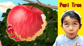 木に棲むたくさんの生き物が出てくるよ♪アプリ☆Pepi Tree☆himawari-CH