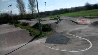 Lap around Preston BMX track