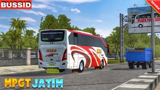 BUSSID MOD || MPGT JATIM BUS MOD + Link Download FREE ! || Bus Simulator Indonesia Bus Mod