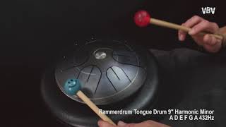 Rammerdrum Tongue Drum 9" Harmonic Minor 432Hz