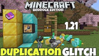 Minecraft New DUPLICATION Glitch Bedrock & PE | How to Duplicate Items in 1.21 Easily