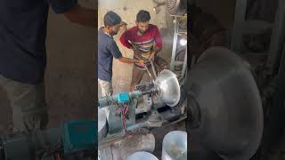 Superb making stainless steel bowl in factory #unitedstate #unitedkingdom #italy #france #spain