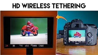 DSLR Camera to TV Wireless Connection | How to connect DSLR Camera to TV for HD Live View