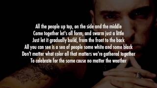 Eminem - Mosh (Lyrics Video) HD