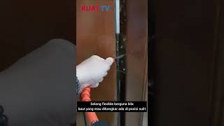 alat wajib di rumah, bor cordless 12v Tora, bisa buat ngebor dan ngebaut. mau kerja apa aja, bisaaa