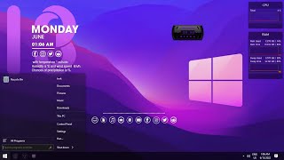 Windows desktop customization - How to make windows desktop to have outstanding look