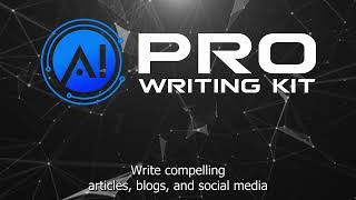 Unlock Your Writing Potential with Pro Writing Kit - Your Ultimate Writing Companion!