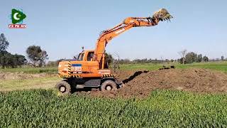 #Dx #Excavator #140 #Doosan #hitachi #zx 130 working Sialkot