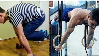 4 years From Tuck To Full Planche On Rings Progression | CalisthenicsDude