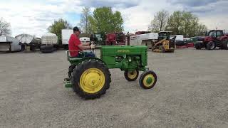 John Deere M Tractor (restored)