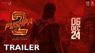 Pushpa -2 The Rule ( Hindi Trailer 2024)  Allu Arjun, Rashmika, Fahadh  Sukumar| DSP |16 dec