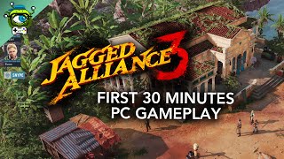 Jagged Alliance 3 | First 30 Minutes of Mercenary Wetwork in Grand Chien! - No Commentary