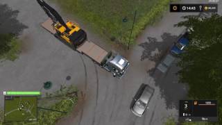 Farming Simulator 2017 Moving the Volvo