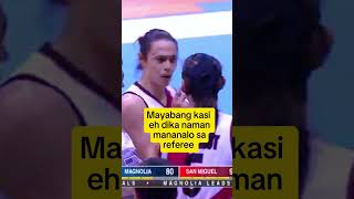 Terrence Romeo di tanggap ang kanyang EJECTION #pba basket #short clip