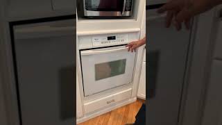 Loose oven door non locking hinge replace