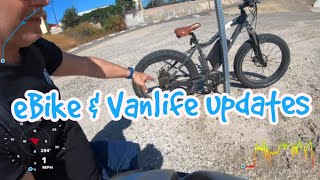 eBike, #VANLIFE, and other updates