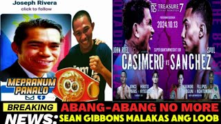 BREAKING: CASIMERO NOMORE ABANG2X | INOUE TATALUNIN NI DOHENY AS PER GIBBONS | MANAGER NAGING ESPIYA