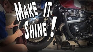 How to clean a Motorcycle, on a budget