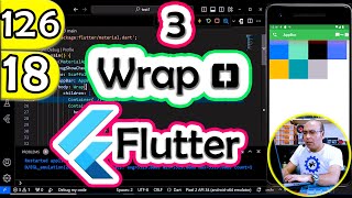 Flutter بالعربى 2024 | Wrap() 18