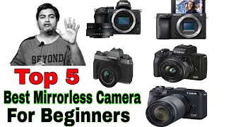 Top 5 Best Mirrorless Camera For Beginners ! 2022! #nikon #canon #sony #fujifilm