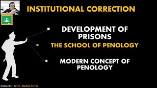 MODERN CONCEPT OF PENOLOGY