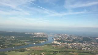 Hyper lapse video of landing at Schipol Amsterdam Airport (AMS) - KLM B737