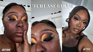 FULL COLORFUL FUN MAKEUP GLAM LOOK WITH RHINESTONES | LETS GO BACK IN TIME | BRIANA MARIE