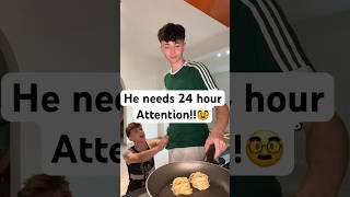 He needs 24 hours attention😳#tiktok #trending #tiktokviral #couple #nipi #love #funny #rwrb #bf #bl