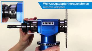 WOOD - BENZ Solidfix® - Werkzeugwechsel / Tool Changing