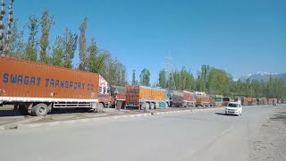 Truck driving on Kashmir Highway | NH44| Udhampur | Qazigund