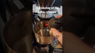 Bombing Coffee Retention | Air Duster | Basic Barista