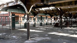 Desolate Liberty State Park NJ During COVID-19 Lockdown - April 2020 (Stock Footage)